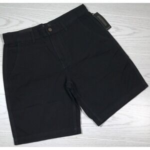 Banana Republic Surplus Twill Short Men 31 Black 8.5" Inseam 100% Cotton New